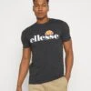Ellesse Sl Prado TeeT-Shirt Con StampaDark Grey Marl Uomo T-shirt E Polo EL922O06W-C13