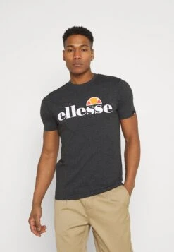 Ellesse Sl Prado TeeT-Shirt Con StampaDark Grey Marl Uomo T-shirt E Polo EL922O06W-C13