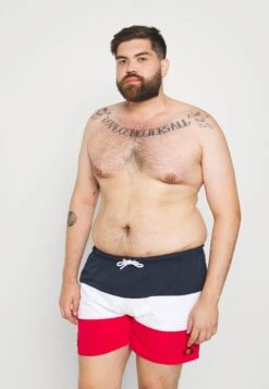 Ellesse Cielo - Shorts Da Mare - Navy/White/Red