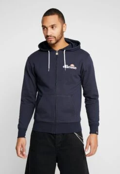 Ellesse BrieroFelpa Con ZipNavy Uomo Maglieria E Felpe EL922S02J-K11