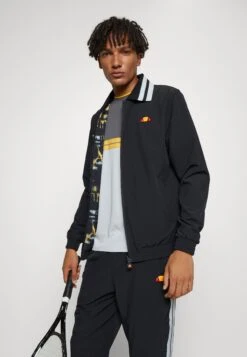 Ellesse Main Track - Giacca Sportiva - Black/Multi -Ellesse 30ff4a2f3c104047b5e9b18a52b39a7b