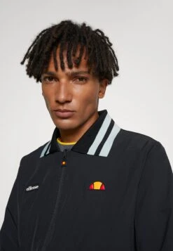 Ellesse Main Track - Giacca Sportiva - Black/Multi -Ellesse 3625662fcfb445acbbff07141999e068