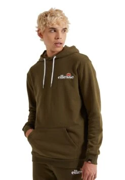 Ellesse PrimeroFelpa Con CappuccioKhaki Uomo Maglieria E Felpe EL922S03J-N11