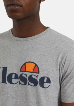 Ellesse Sl Prado TeeT-Shirt Con StampaGrey Marl Uomo T-shirt E Polo EL922O06W-C12 -Ellesse 3f603754bb5e487395333edfdf3f906f