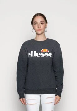 Ellesse AgataFelpaDark Grey Marl Donna Felpe EL921J00B-C12