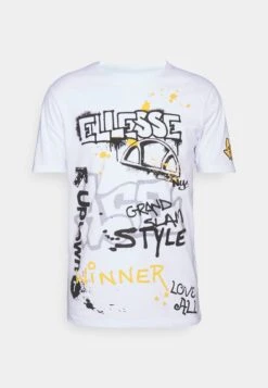 Ellesse Fifth TeeT-Shirt Con StampaWhite Uomo Abbigliamento EL942D04X-A11 -Ellesse 43487d9080414d43bc8980d70704cdb8