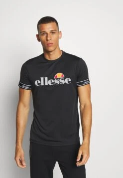 Ellesse Alente TeeT-Shirt Con StampaBlack Uomo T-shirt E Polo EL942D028-Q11