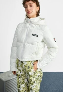 Ellesse Parum Padded JacketGiacca Da Mezza StagioneOff White Donna Giacche E Blazer EL921U01R-A11