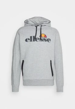 Ellesse Ducenta HoodyFelpa Con CappuccioGrey Melange Uomo Maglieria E Felpe EL942G00J-C12