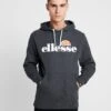 Ellesse Gottero - Felpa Con Cappuccio - Dark Grey Marl -Ellesse 4e24f5d42a6243a9afbea46331a84f57