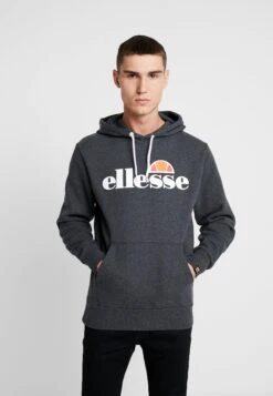Ellesse Gottero - Felpa Con Cappuccio - Dark Grey Marl