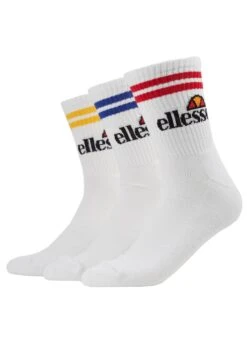 Ellesse Pullo Socks 3 Pack- Calze - White -Ellesse 556e74634b78471392bbdb5cac2293a5