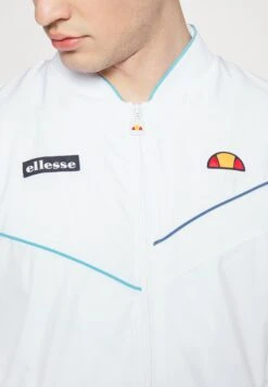 Ellesse Mirabeau - Giacca Sportiva - White -Ellesse 6a4416b87b3c4ebd8efd359657349f2e