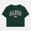 Ellesse Ciciano CropT-Shirt Con StampaDark Green Bambini T-shirt & Top EL923G023-M11 -Ellesse 6a6165f7135e40119d96b4e7f3982c6d