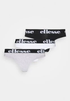 Ellesse Kayley 3 PackPerizomaGrey Melange/Black/White Donna Intimo EL981R003-Q12
