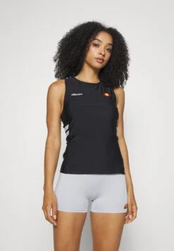 Ellesse WoodsideTopBlack Donna T-shirt E Top EL941D057-Q11