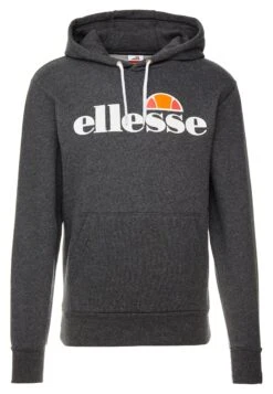 Ellesse Gottero - Felpa Con Cappuccio - Dark Grey Marl -Ellesse 91cc3bf34ac34fe0b3ae750e429e032e