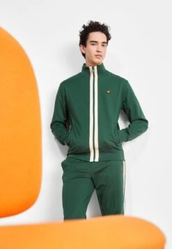 Ellesse Berlusoni Track TopGiacca SportivaDark Green Uomo Abbigliamento EL922T09Y-M11