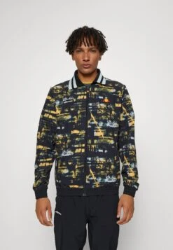 Ellesse Main Track - Giacca Sportiva - Black/Multi -Ellesse b370e088a0d341b78d7eca6ea7a10f12