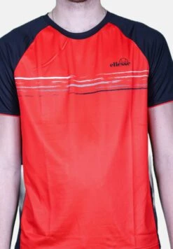 Ellesse Tecnica - T-Shirt Con Stampa - Rosso -Ellesse b4bae18f230043fa9af5ed16e118bba6