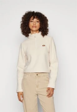 Ellesse Senatore 1/2 Zip Track TopFelpa In PileOff White Donna Felpe EL921J09V-A11 -Ellesse b5de367be9a247fe94782429d449629e