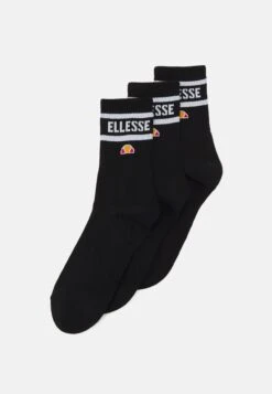 Ellesse Adriani Unisex 3 Pack - Calze - Black