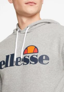 Ellesse GotteroFelpa Con CappuccioGrey Marl Uomo Maglieria E Felpe EL922S01X-C12 -Ellesse c1999f90619942bca5b036b4d90b755b
