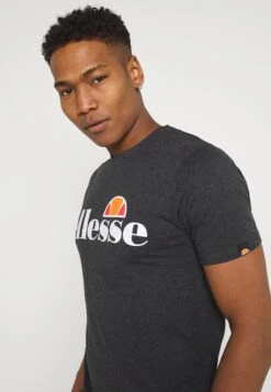 Ellesse Sl Prado TeeT-Shirt Con StampaDark Grey Marl Uomo T-shirt E Polo EL922O06W-C13 -Ellesse c28de8e4732140c699f23206ec2d894a