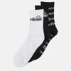 Ellesse Samba Unisex 3 PackCalzeBlack/White Donna Calze EL981001S-Q11 -Ellesse d1711a5fda9d4a91aa68f5103f1f6d0b