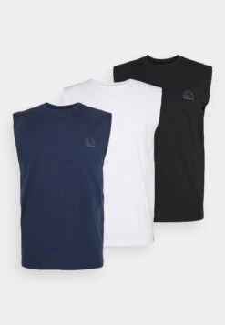 Ellesse Rollis Vest 3 PackMaglietta IntimaWhite/Black/Navy Uomo Intimo EL982Q000-A12 7 Ellesse Rollis Vest 3 PackMaglietta IntimaWhite/Black/Navy Uomo Intimo EL982Q000-A12 -Ellesse da9a7b354cbe4406a786b18d53e8b2b4