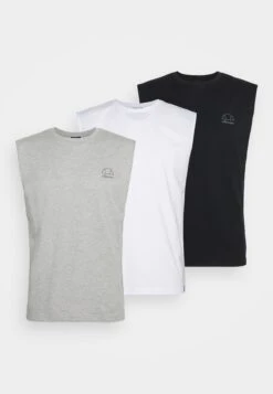 Ellesse Rollis Vest 3 PackMaglietta IntimaWhite/Black/Grey Marl Uomo Intimo EL982Q000-A13 8 Ellesse Rollis Vest 3 PackMaglietta IntimaWhite/Black/Grey Marl Uomo Intimo EL982Q000-A13 -Ellesse dac33042f60649fe8020066161783e3a