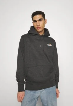 Ellesse SollevaFelpa Con CappuccioDark Grey Uomo Abbigliamento EL922S0CI-C11 -Ellesse dd8195a53df64aedb444e57a2a6fbab9
