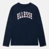 Ellesse HemraMaglietta A Manica LungaNavy Bambini T-shirt & Top EL924G02C-K11 -Ellesse e2577108e063457183d7df68079a908d