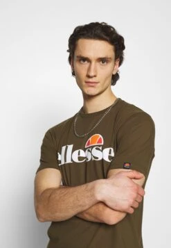Ellesse Sl Prado TeeT-Shirt Con StampaKhaki Uomo T-shirt E Polo EL922O06W-N11 5 Ellesse Sl Prado TeeT-Shirt Con StampaKhaki Uomo T-shirt E Polo EL922O06W-N11 -Ellesse e2b146eb5d07424494ce7669051c4782