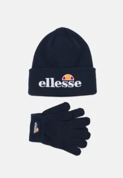 Ellesse Velly And Bubb Junior Unisex SetGuantiNavy Bambini Cappelli & Berretti EL953M00I-K12