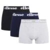 Ellesse 3 PackCulotteSchwarz Uomo Abbigliamento EL982O03U-Q11 -Ellesse f167e83e1ff14b75a6b1e8a7db6310ad